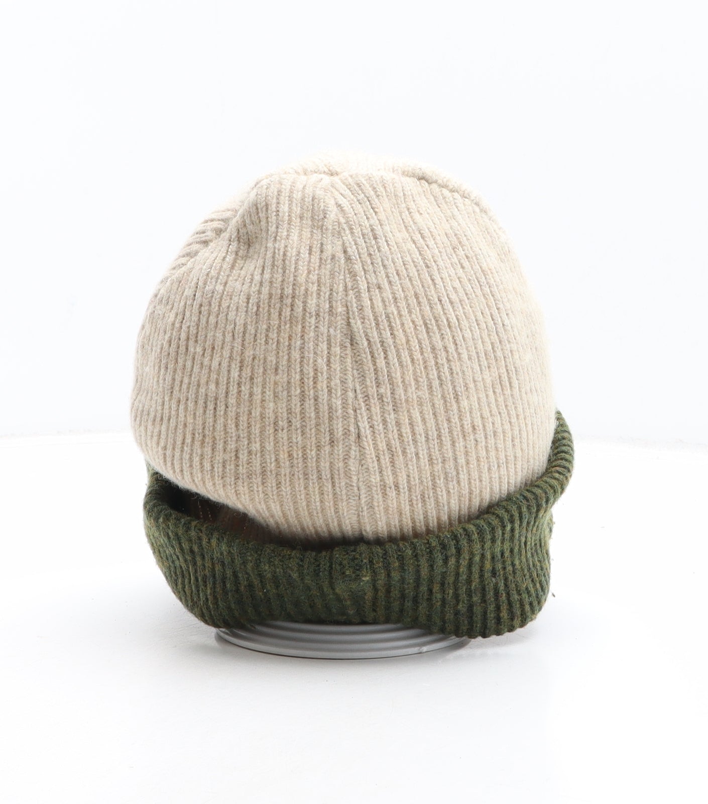 Quiksilver Mens Beige Acrylic Beanie One Size