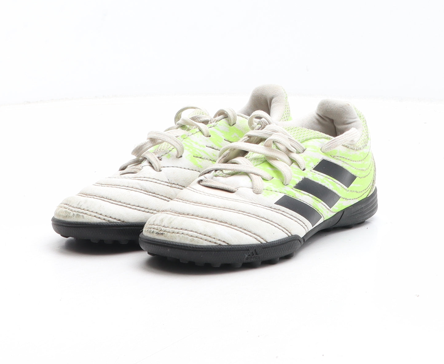 adidas Boys White Synthetic Trainer UK 11