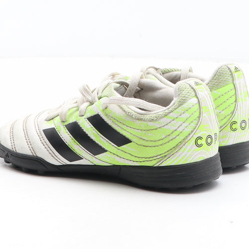 adidas Boys White Synthetic Trainer UK 11