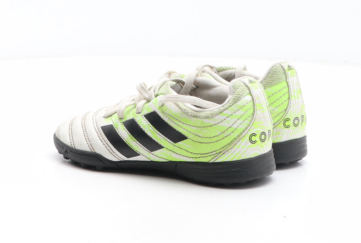 adidas Boys White Synthetic Trainer UK 11