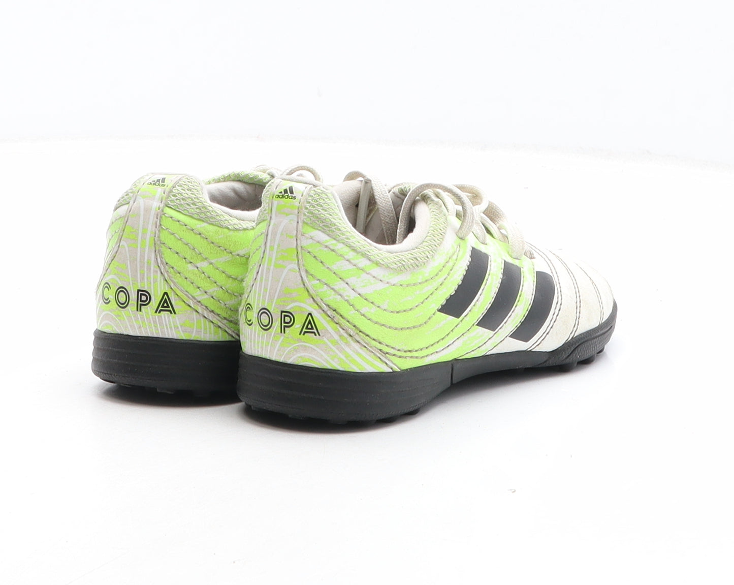 adidas Boys White Synthetic Trainer UK 11