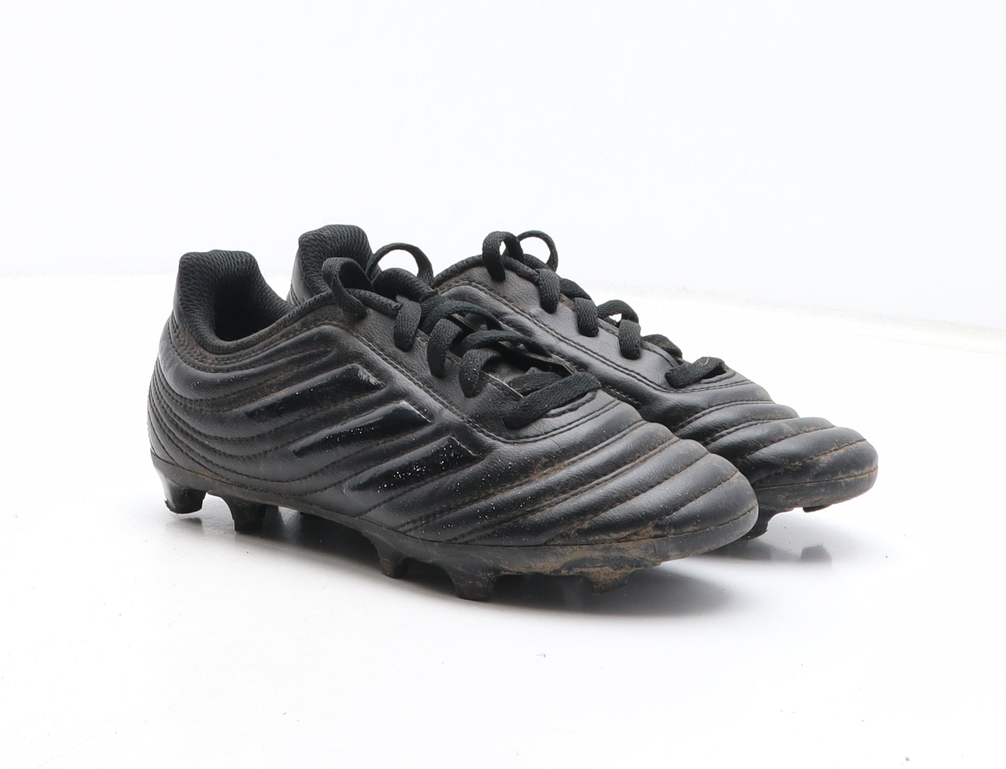 adidas Boys Black Synthetic Trainer UK 2