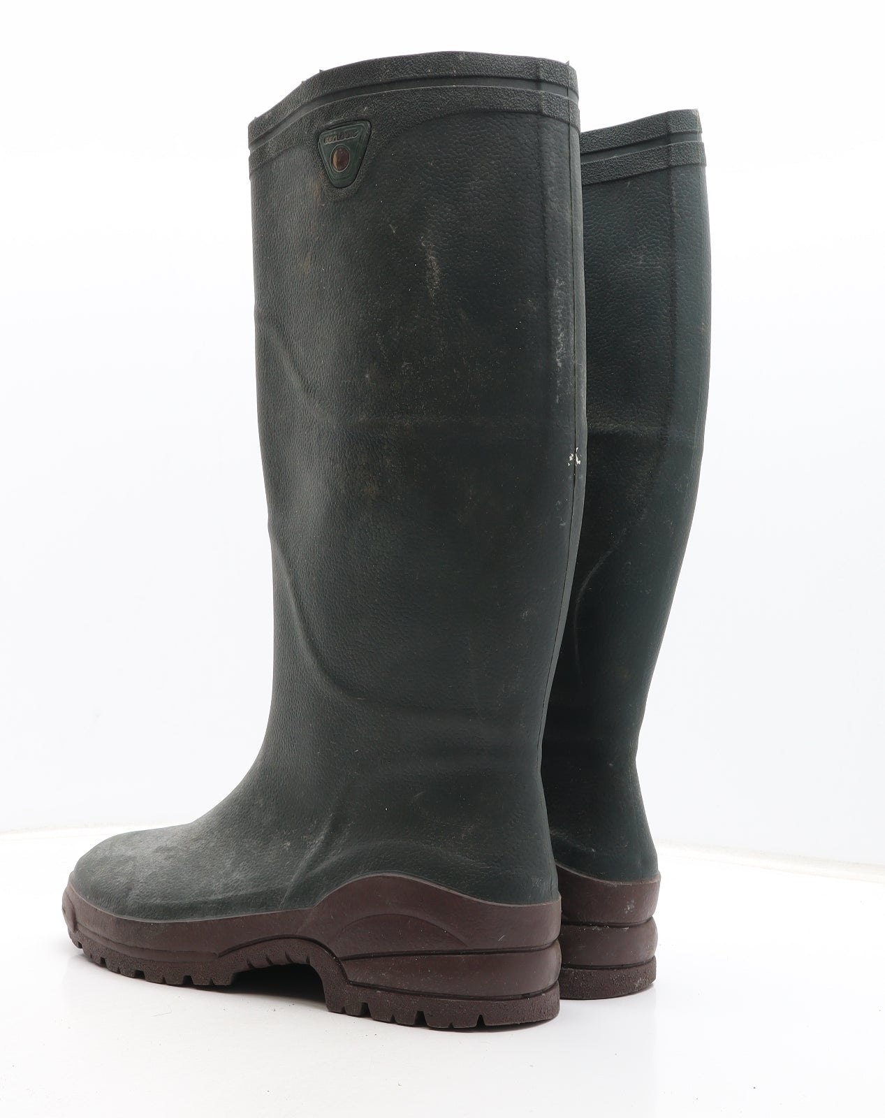 GeoLogic Mens Green Rubber Wellies Boot UK 11 45