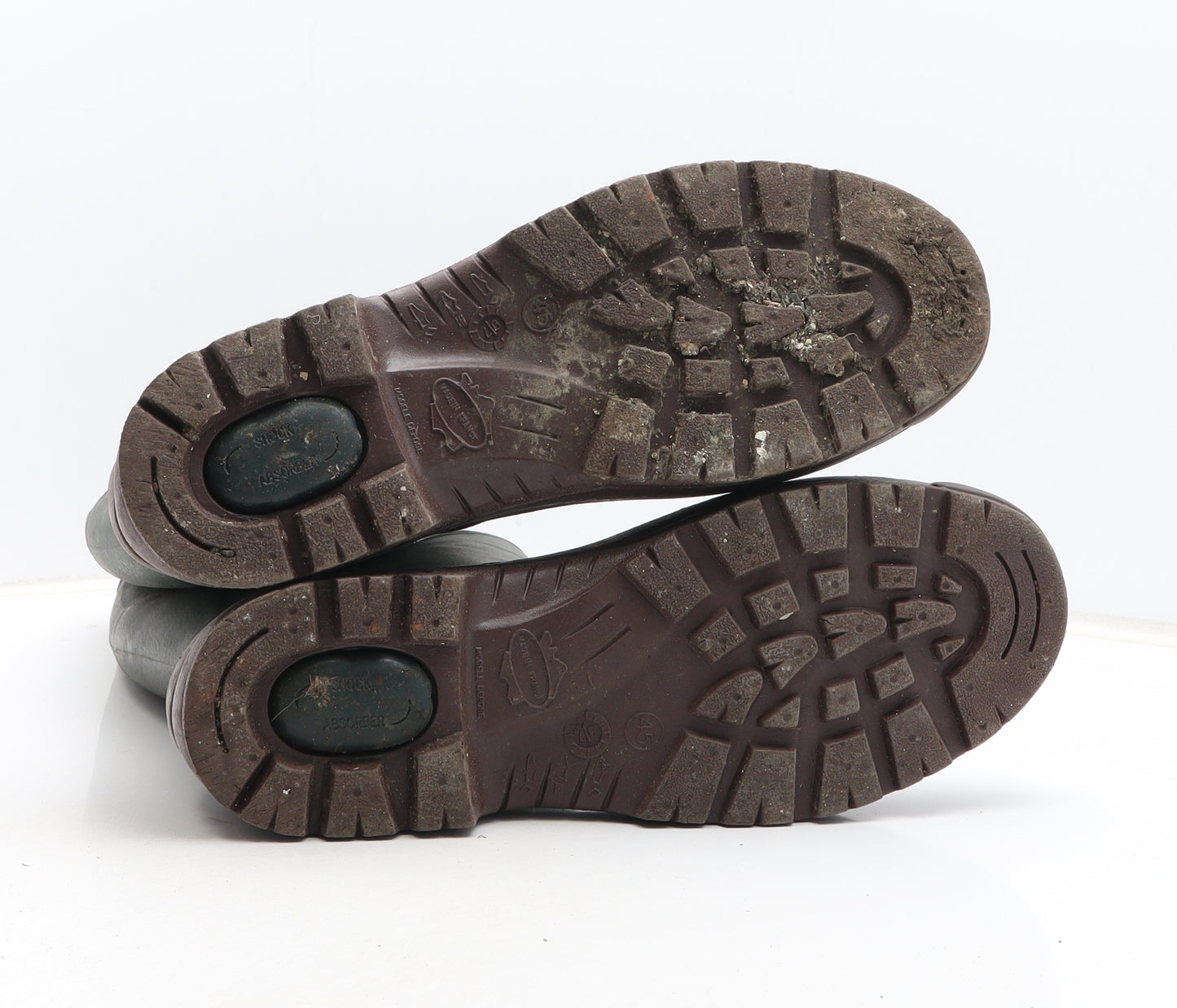 GeoLogic Mens Green Rubber Wellies Boot UK 11 45