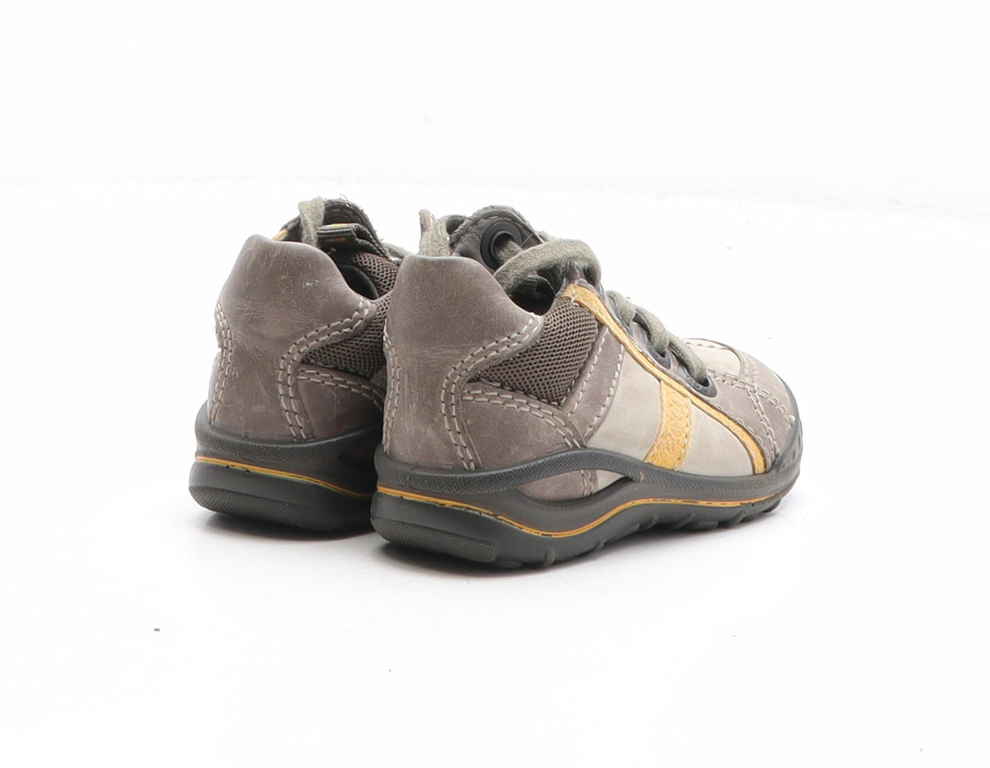 ECCO Boys Green Synthetic Trainer Casual UK 4