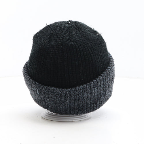 Thinsulate Mens Black Acrylic Beanie One Size