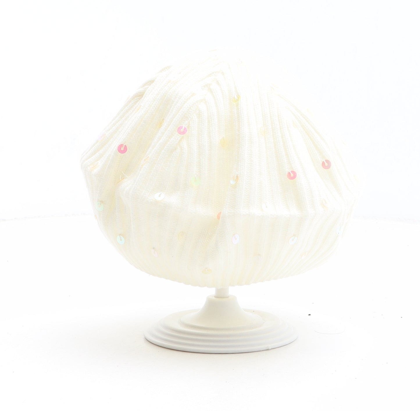 Matalan Womens Beige Acrylic Beanie One Size