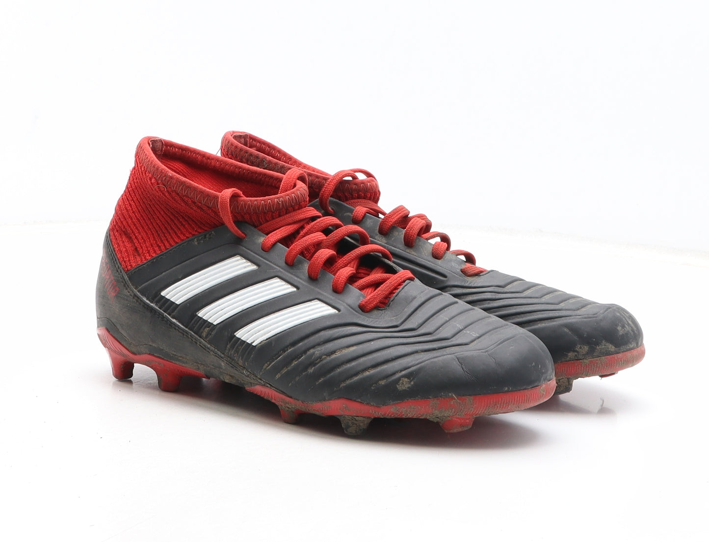 adidas Mens Black Synthetic Trainer UK 5.5