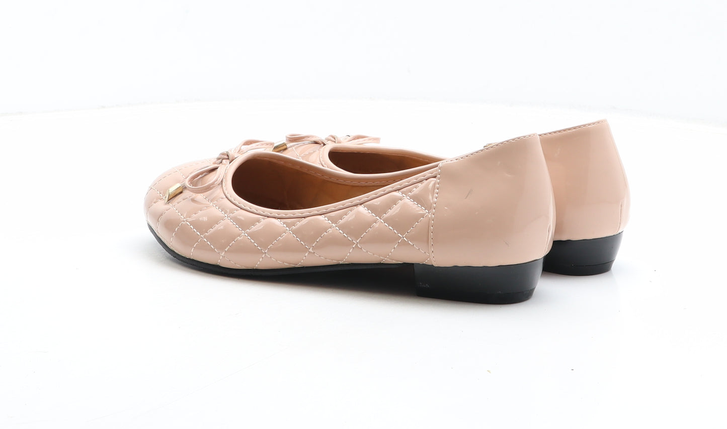 Sole Diva Womens Pink Synthetic Ballet Casual UK