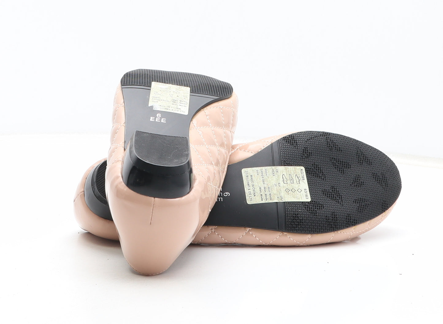Sole Diva Womens Pink Synthetic Ballet Casual UK