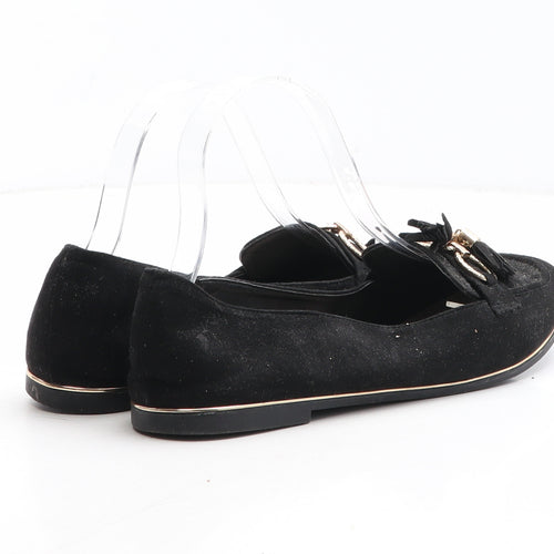 Primark Womens Black Synthetic Loafer Casual UK