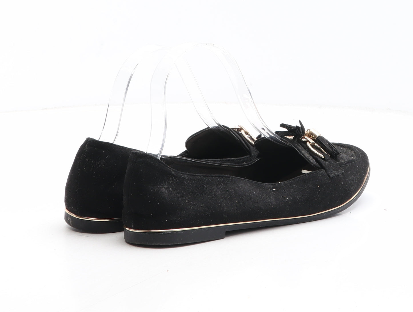 Primark Womens Black Synthetic Loafer Casual UK