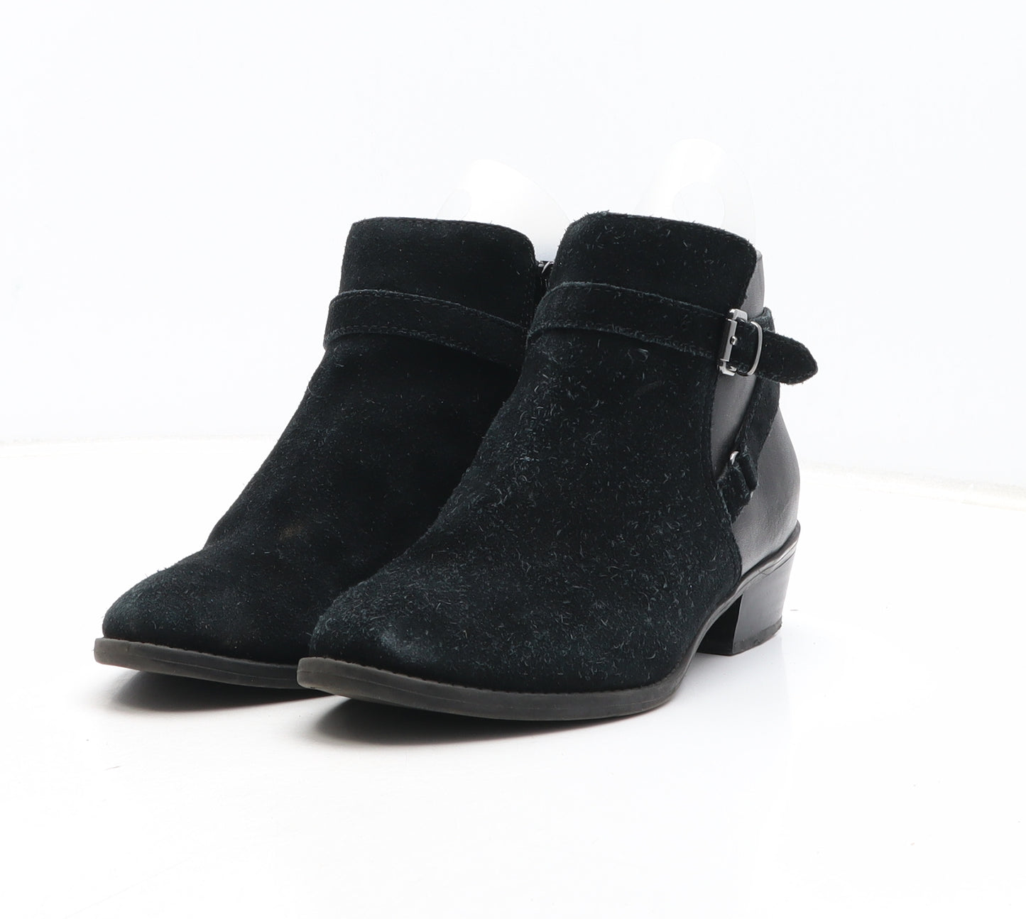 Marks and Spencer Womens Black Synthetic Bootie Boot UK