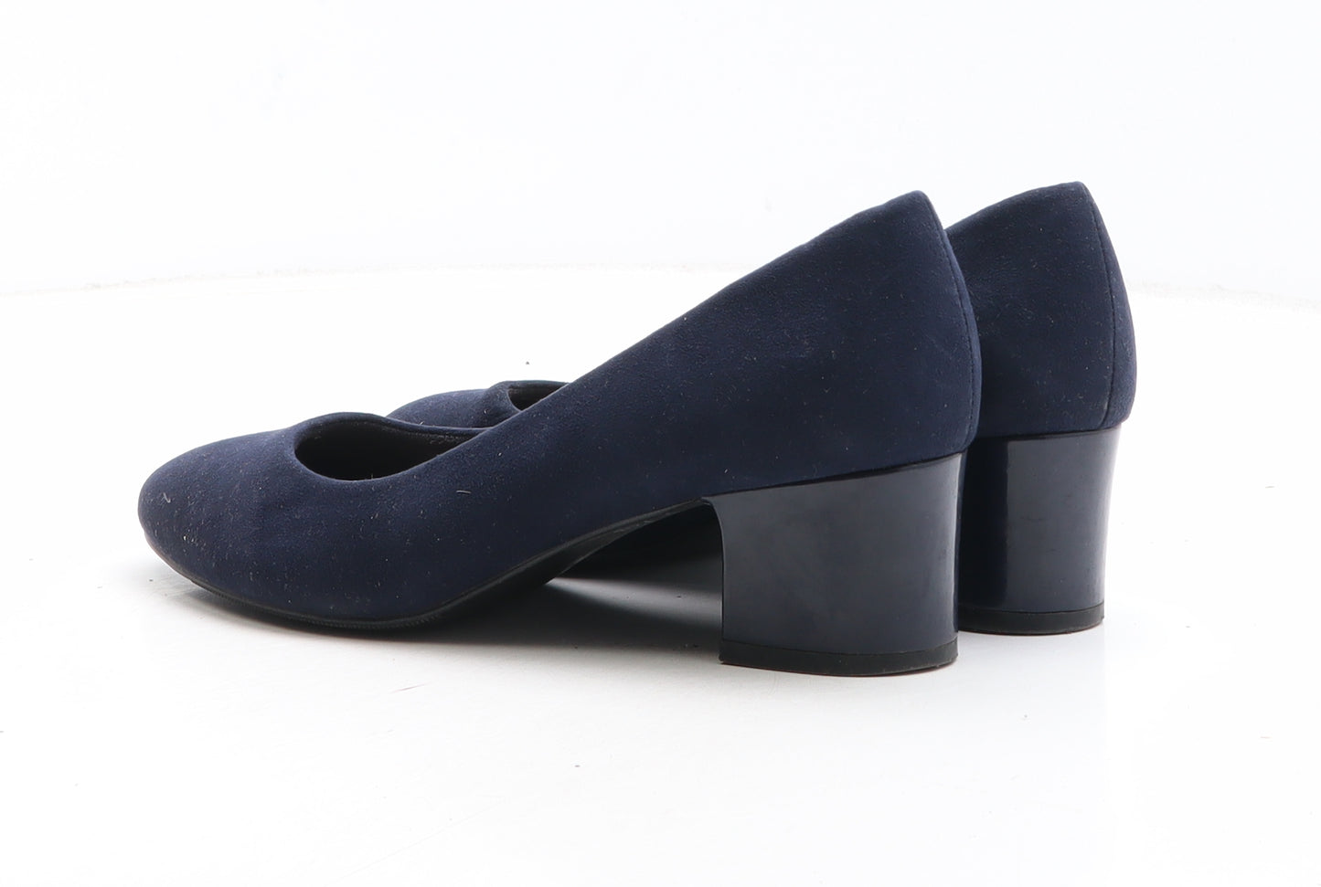 Marks and Spencer Womens Blue Synthetic Court Heel UK