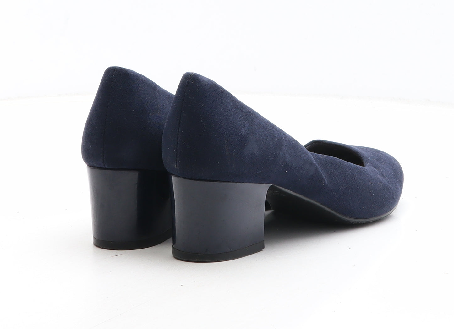 Marks and Spencer Womens Blue Synthetic Court Heel UK