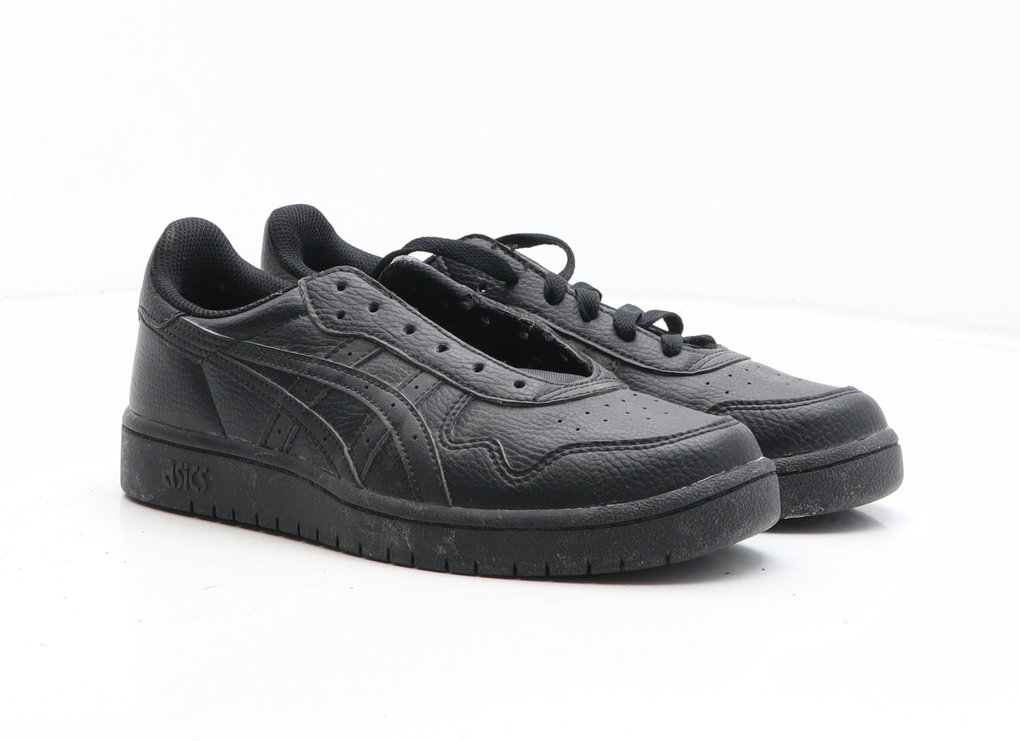 ASICS Mens Black Synthetic Trainer UK 7