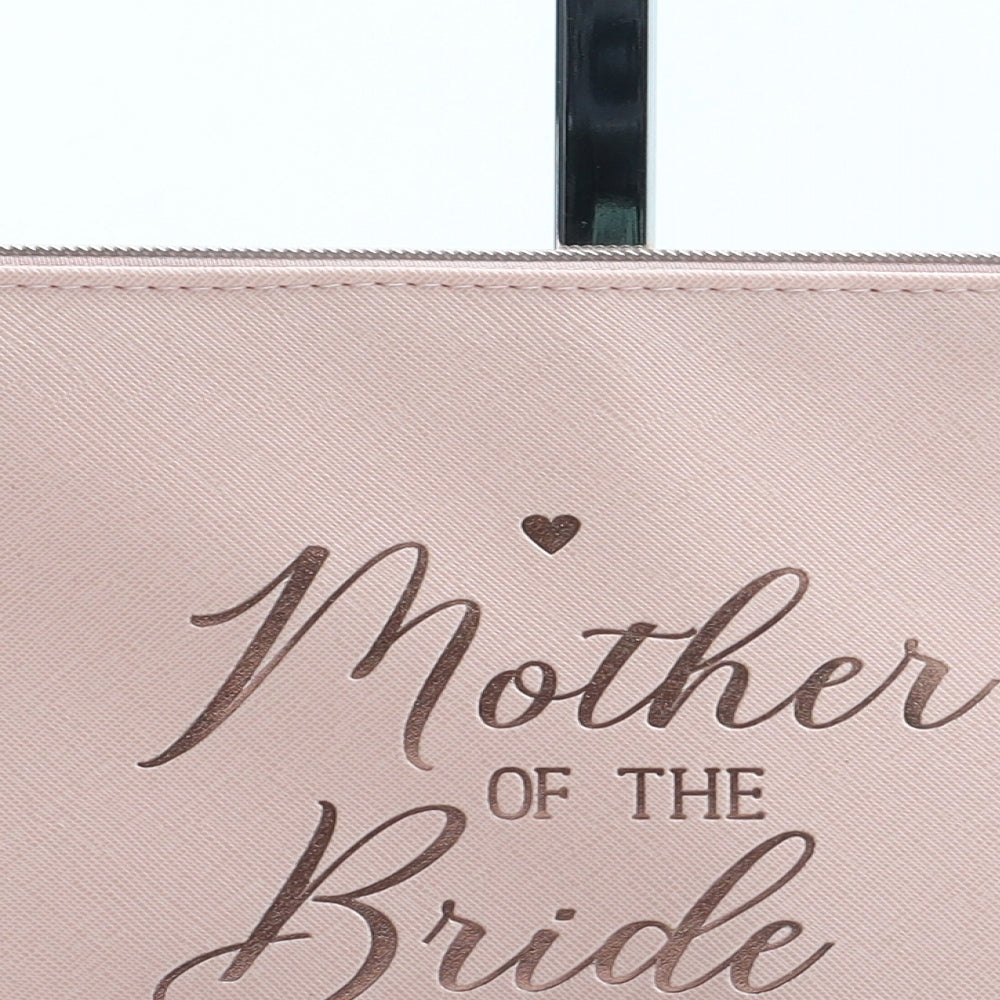 Preworn Womens Pink Polyurethane Clutch Size Small - Mother of the Bride