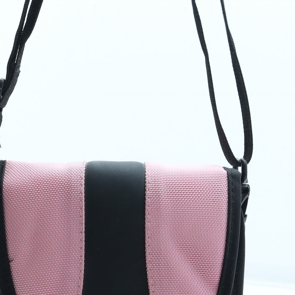 Nintendo Girls Pink Colourblock Polyester Crossbody Size Small Buckle