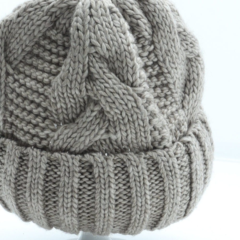 H&M Mens Multicoloured Acrylic Beanie One Size
