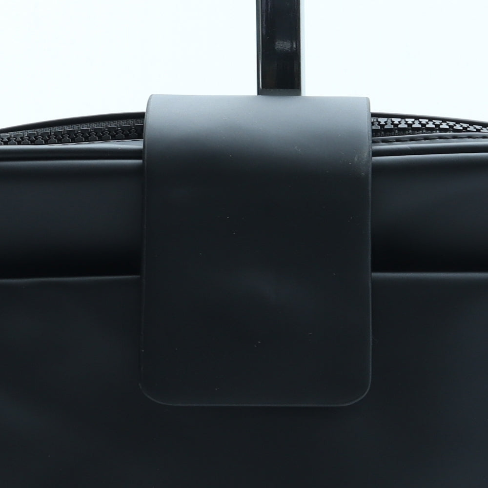 Oliver Bonas Mens Black Polyurethane Gym Bag Size Small