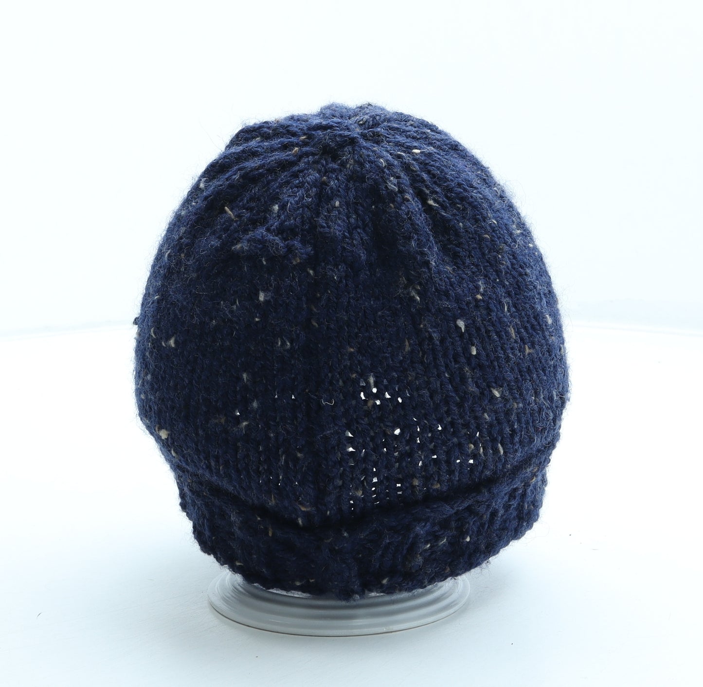 Preworn Mens Blue Acrylic Beanie One Size
