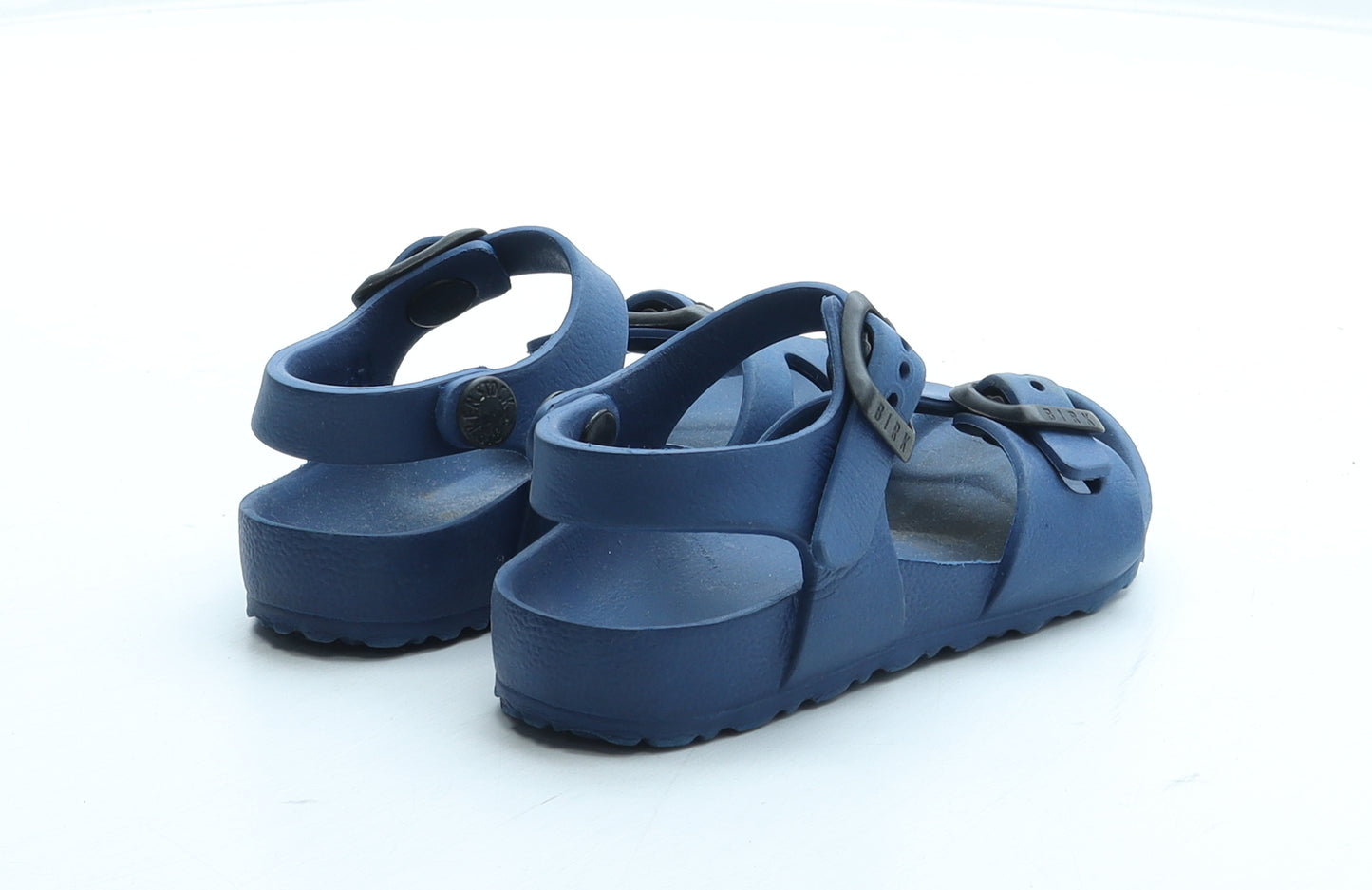 Birkenstock Boys Blue Rubber Slingback Sandal UK 6.5 24