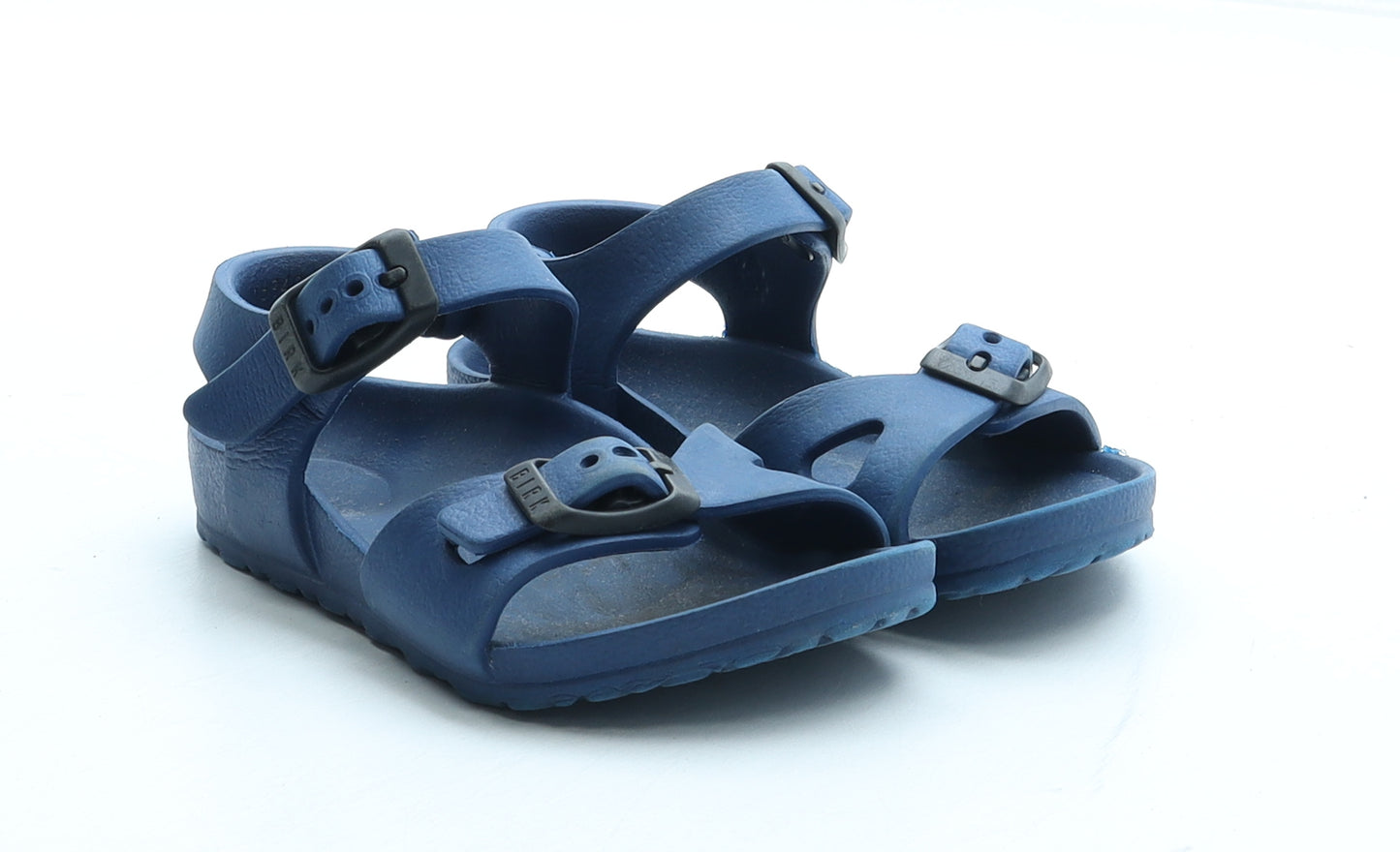 Birkenstock Boys Blue Rubber Slingback Sandal UK 6.5 24