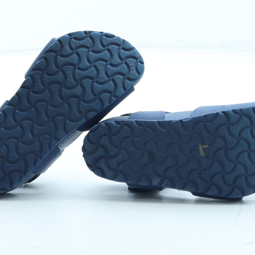 Birkenstock Boys Blue Rubber Slingback Sandal UK 6.5 24