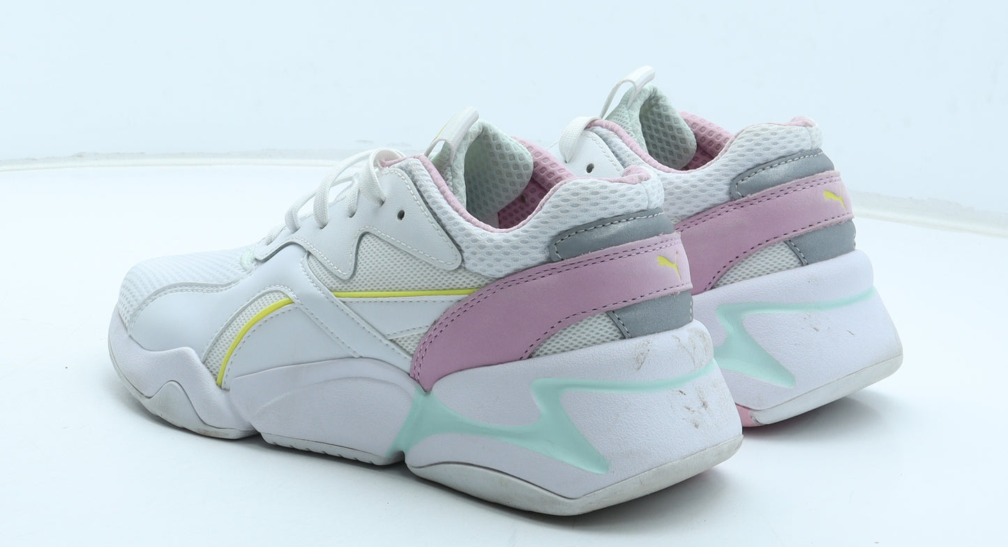 PUMA Womens Multicoloured Polyester Trainer UK