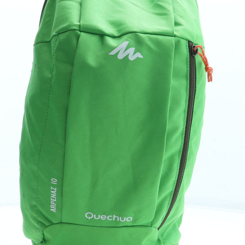 Quechua Mens Green Polyester Backpack Size Medium