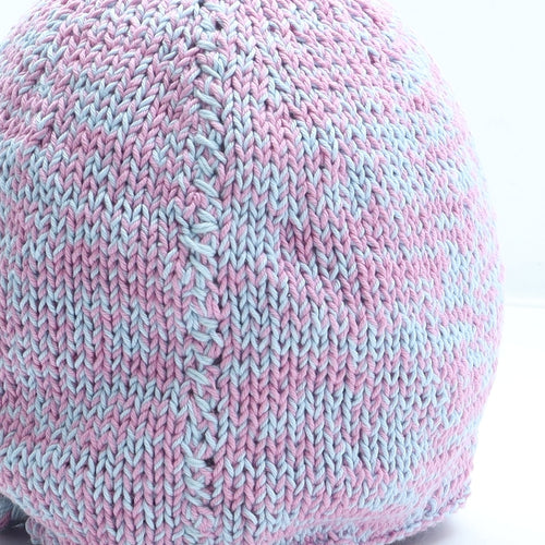 Preworn Womens Purple Acrylic Winter Hat One Size