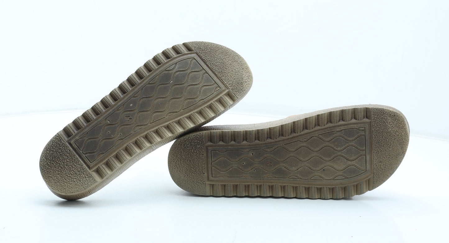 Bluefin Womens Pink Polyurethane Slip On Sandal UK