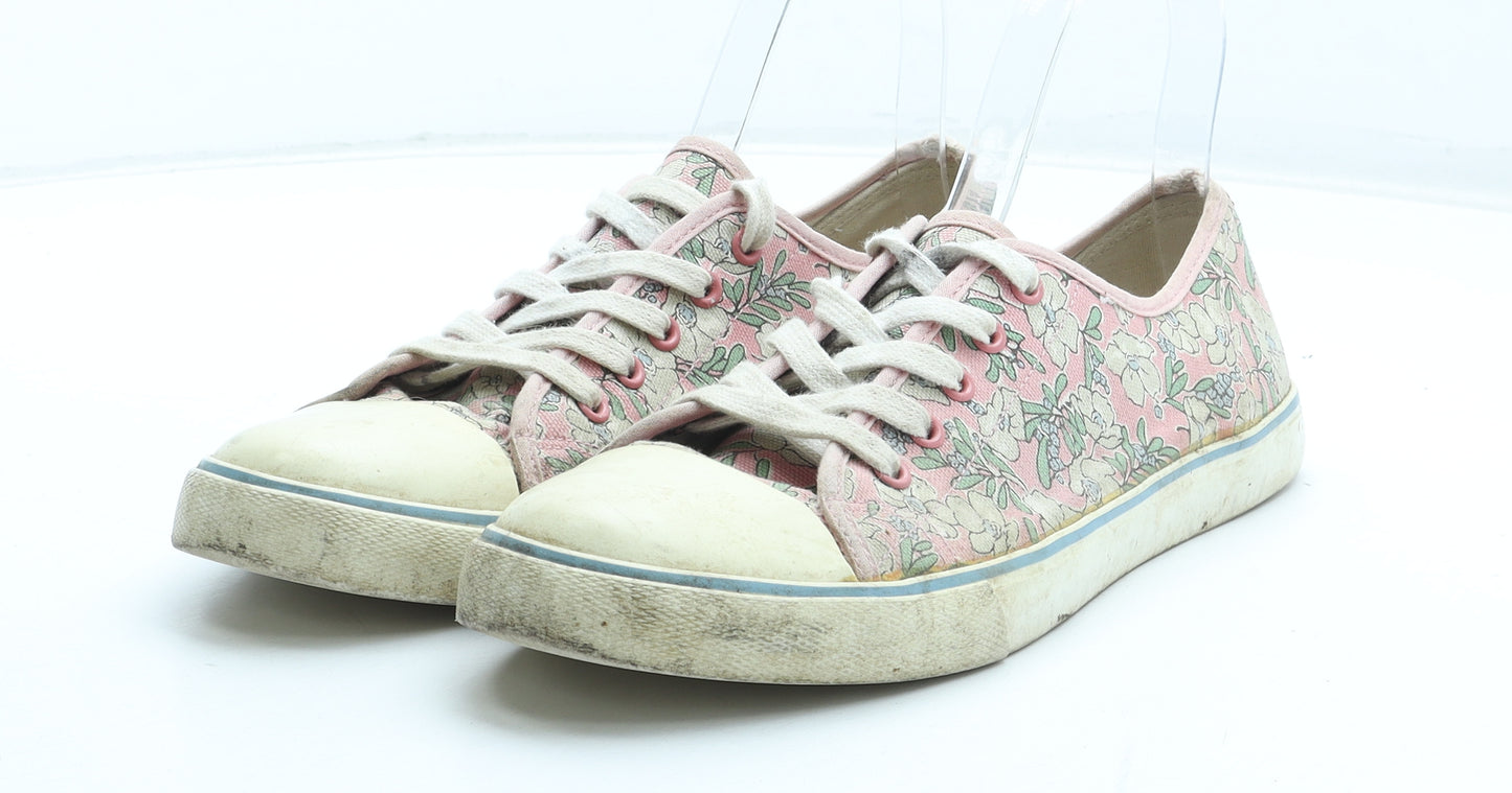 Cath Kidston Womens Multicoloured Floral Polyester Trainer UK