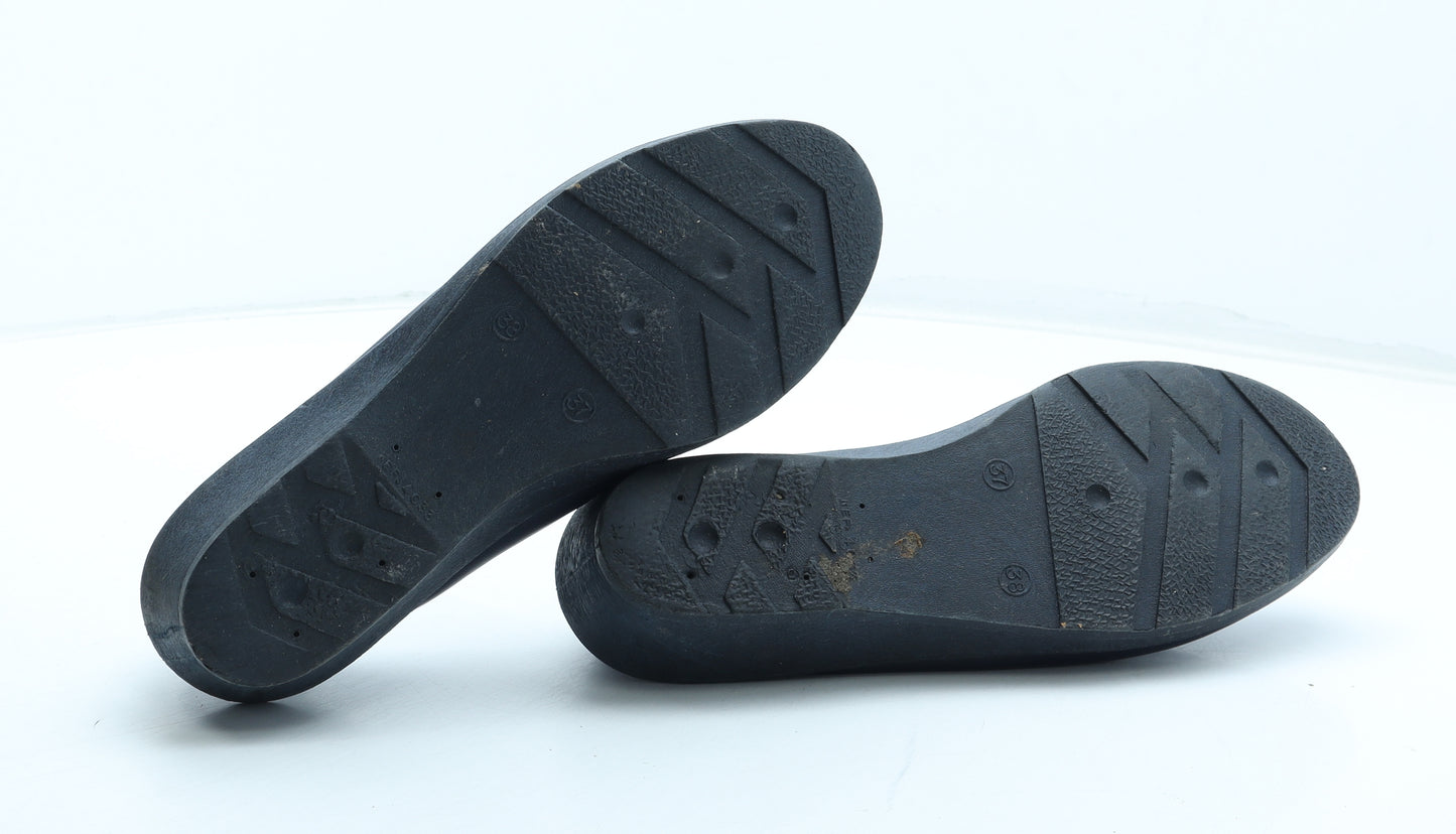 Preworn Womens Blue Polyurethane Slip On Casual UK