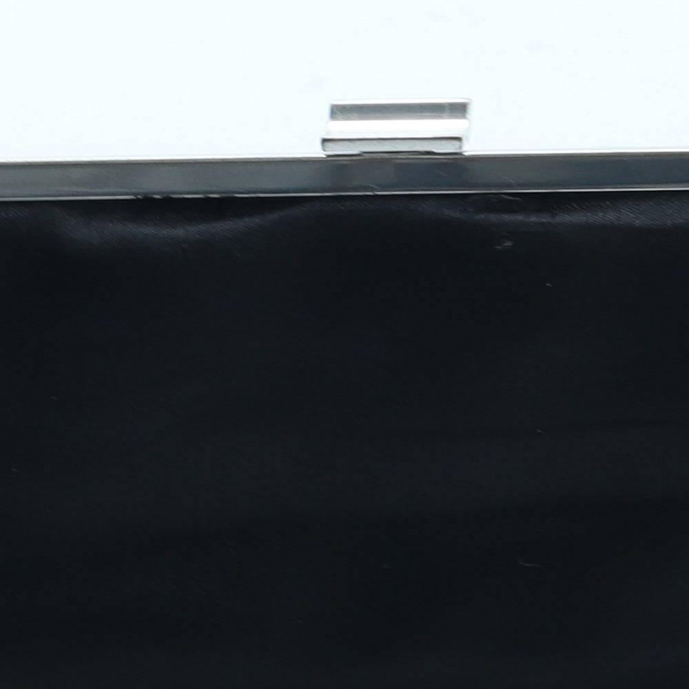 Autograph Womens Black Polyester Clutch Size Small