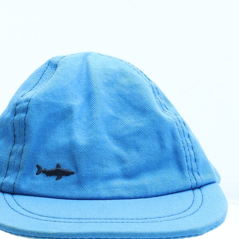 Preworn Boys Blue Polyester Snapback Size Adjustable - Shark