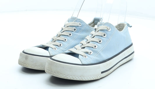 Primark Womens Blue Polyester Trainer UK