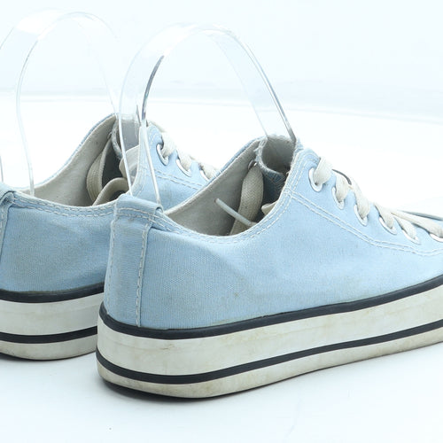 Primark Womens Blue Polyester Trainer UK