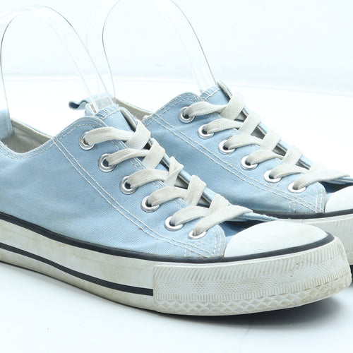 Primark Womens Blue Polyester Trainer UK