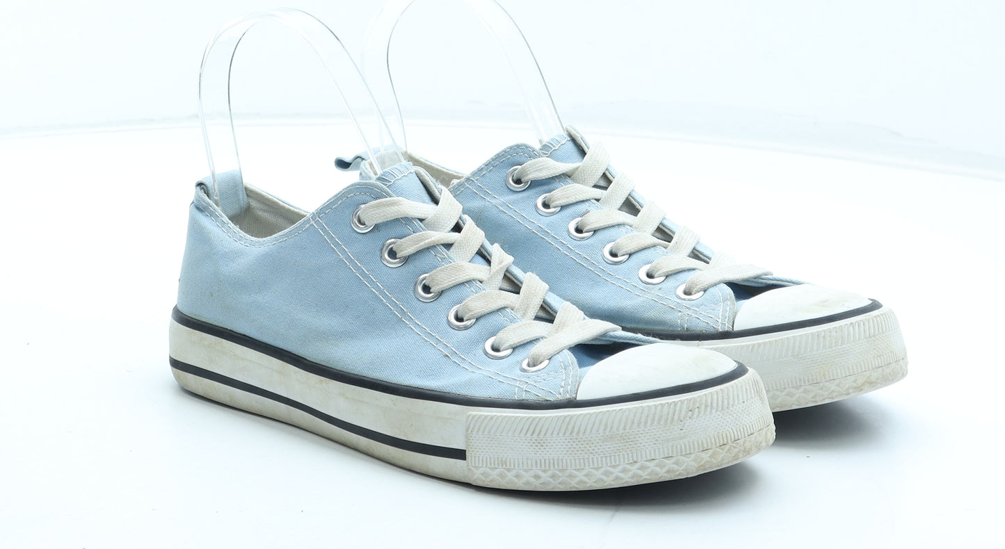 Primark Womens Blue Polyester Trainer UK