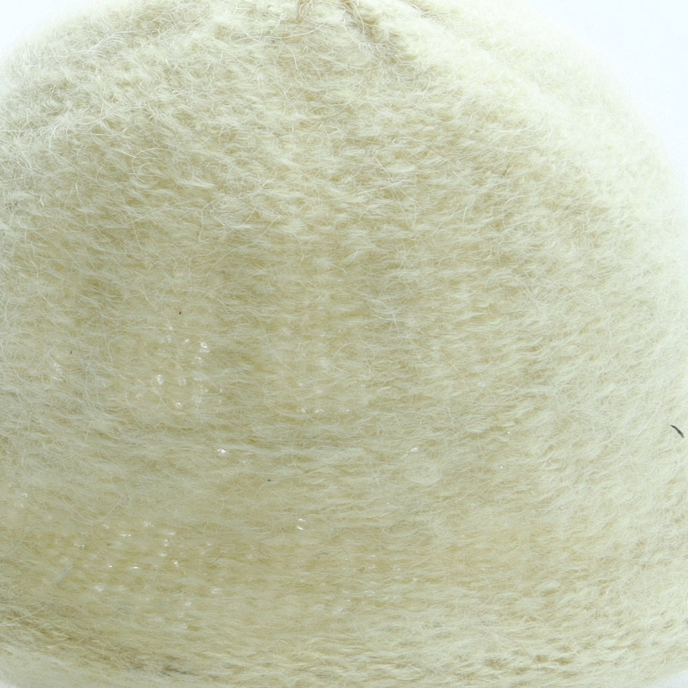 Preworn Womens Ivory Wool Cloche One Size