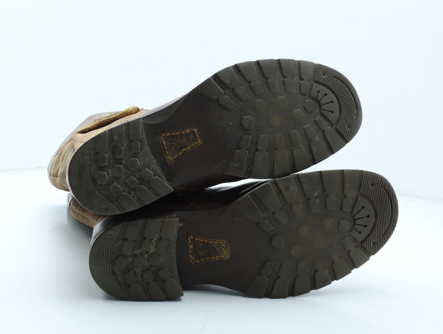 Timberland Womens Brown Leather Biker Boot UK