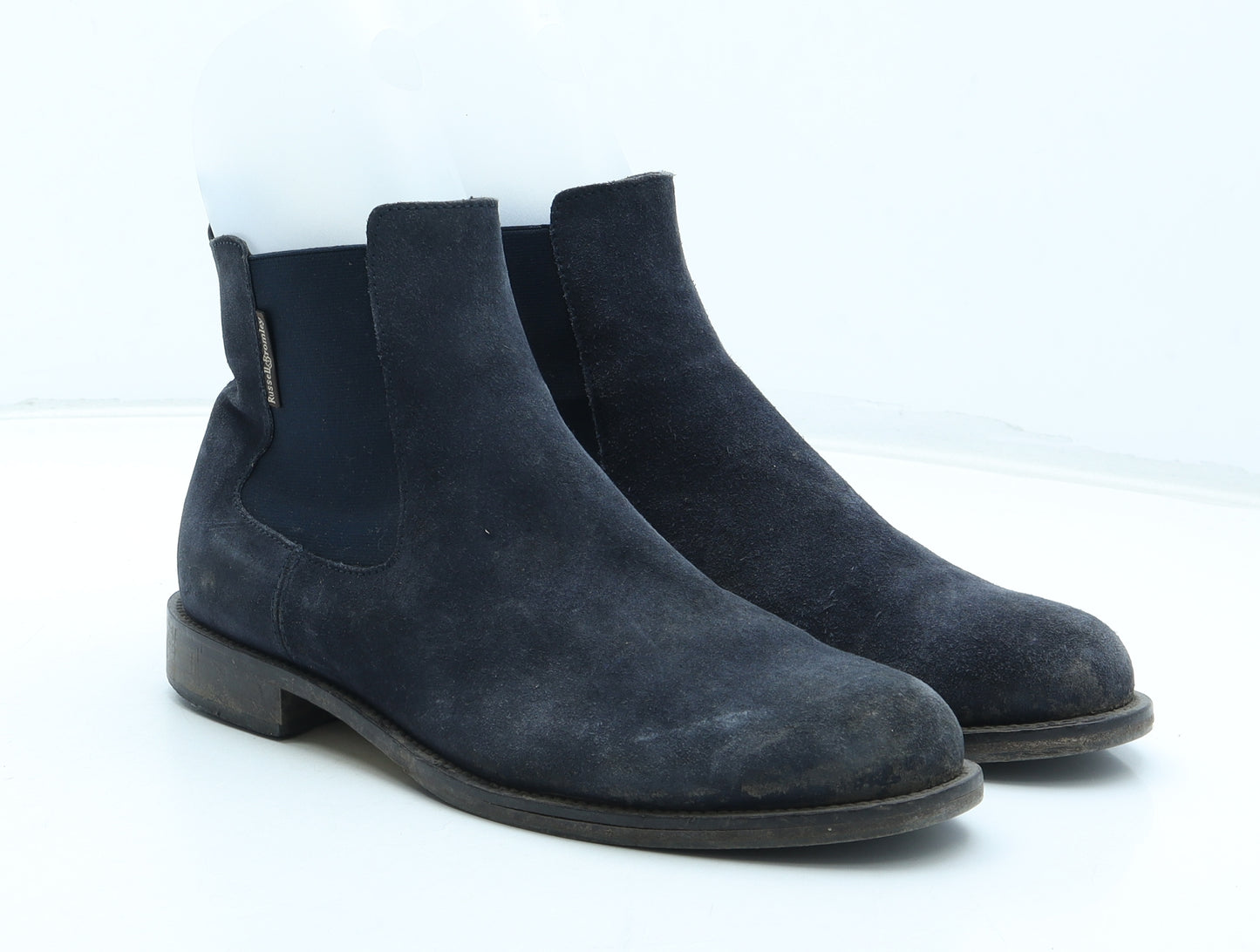 Russell & Bromley Womens Blue Leather Chelsea Boot UK