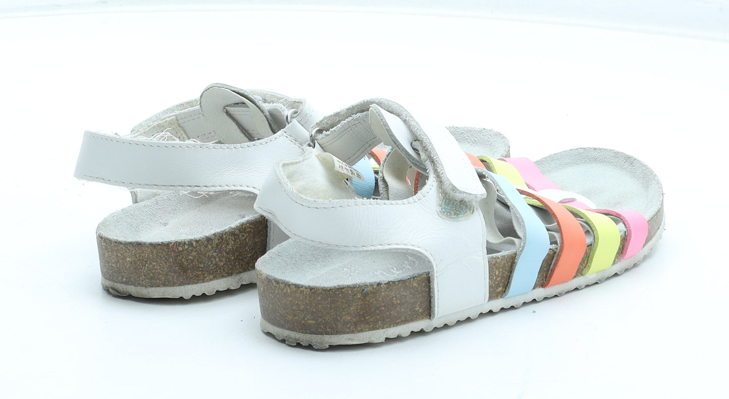 NEXT Girls Multicoloured Polyurethane Fisherman Sandal UK 12
