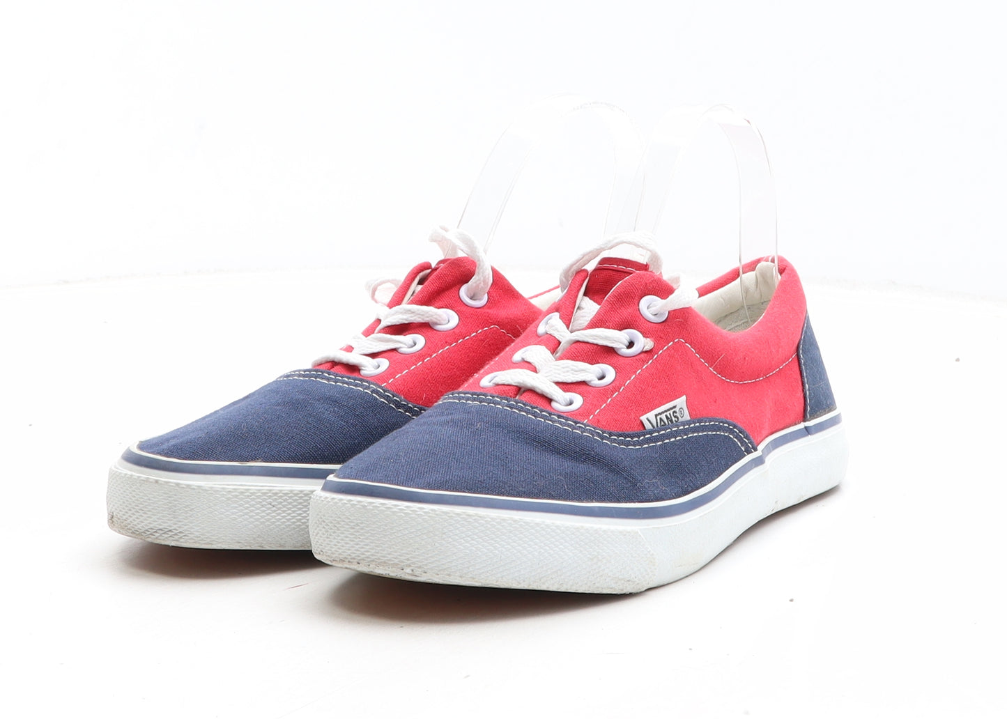 VANS Womens Multicoloured Colourblock Fabric Trainer UK