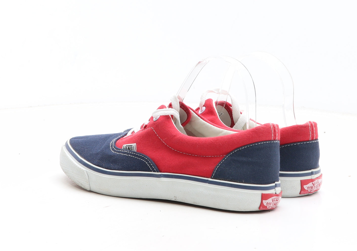 VANS Womens Multicoloured Colourblock Fabric Trainer UK