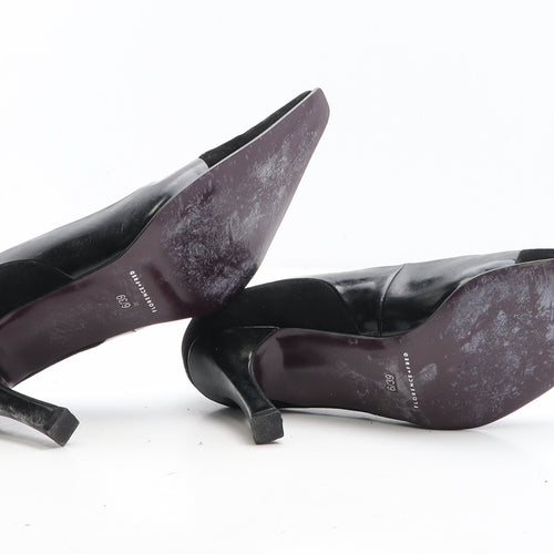 F&F Womens Black Synthetic Court Heel UK