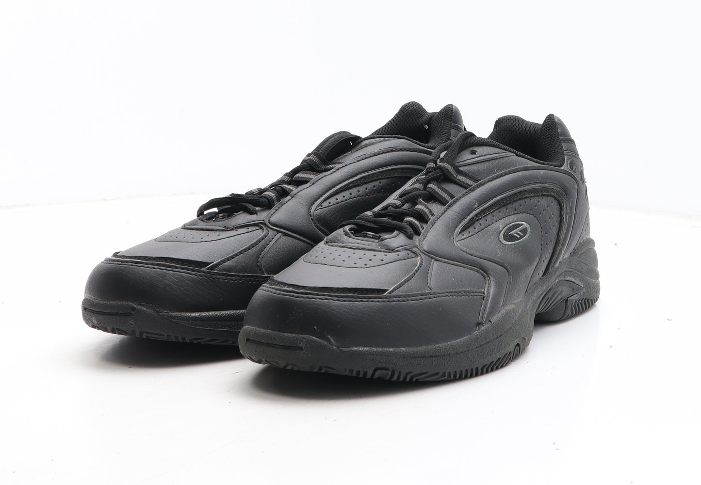 Hi-Tec Mens Black Synthetic Trainer UK 14