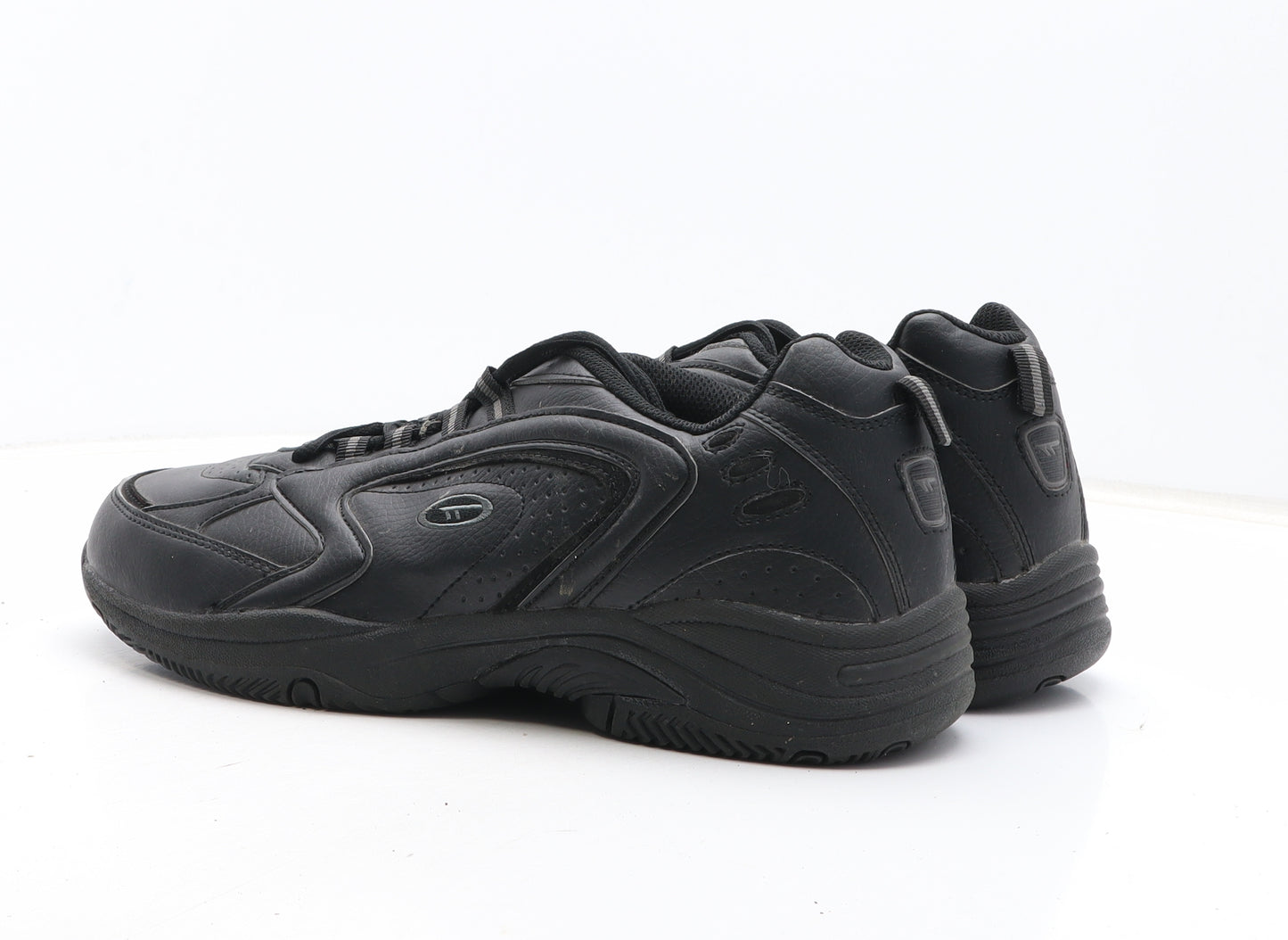 Hi-Tec Mens Black Synthetic Trainer UK 14