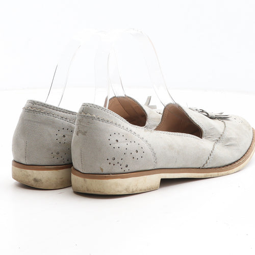 Primark Womens Grey Synthetic Loafer Casual UK